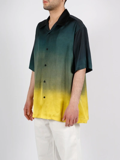 Shop Jil Sander Degrade` Palm Tree Print Shirt