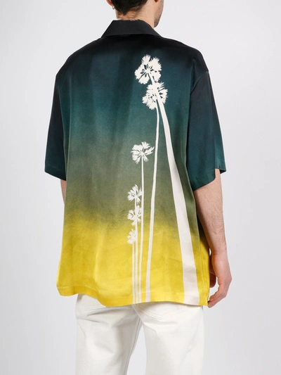 Shop Jil Sander Degrade` Palm Tree Print Shirt