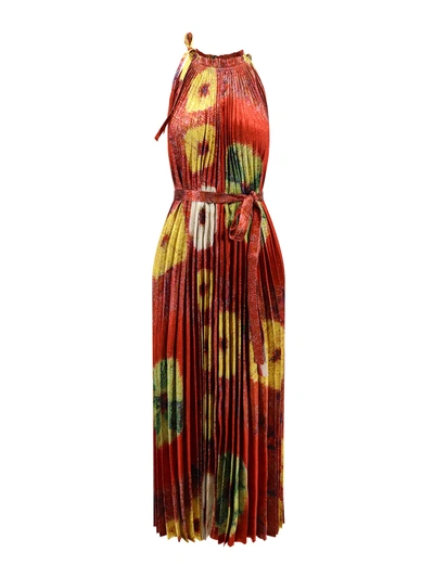 Shop Ulla Jhonson Pleated Long Dress