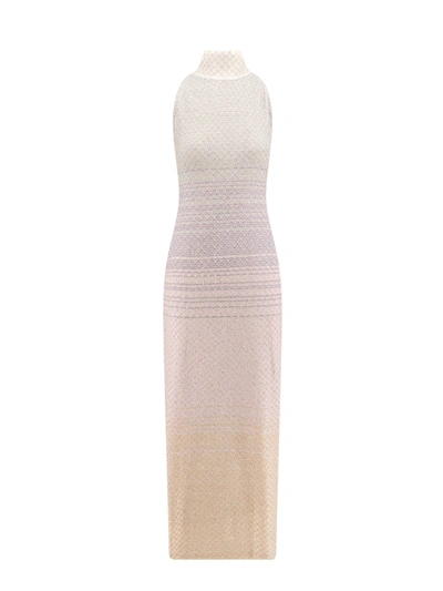 Shop Missoni Viscose Blend Dress With All-over Sequins