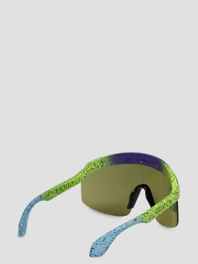 Shop Gucci Mask Frame Sunglasses