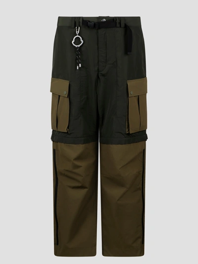 Shop Moncler Genius Nylon Cargo Trousers