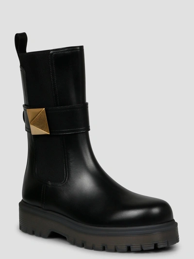 Shop Valentino One Stud Beatle Boot