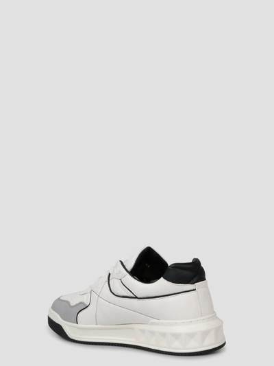 Shop Valentino One Stud Low-top Sneakers
