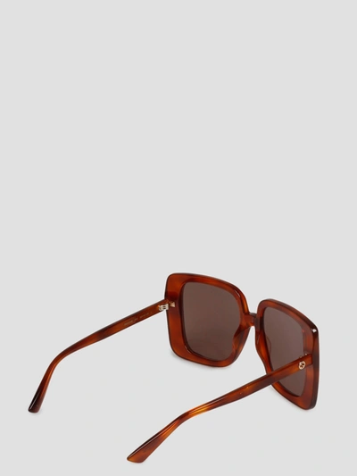 Shop Gucci Oversize Rectangular-shape Sunglasses
