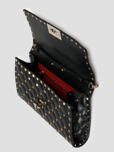Shop Valentino Rockstud Spike Crossbody Clutch Bag