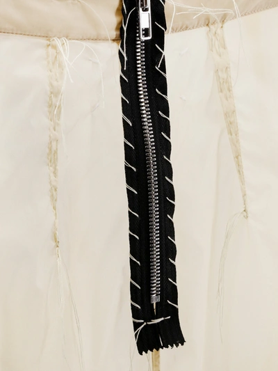 Shop Maison Margiela Nylon Longuette Skirt