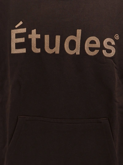 Shop Etudes Studio Organic Cotton Sweatshirt With Frontal Logo