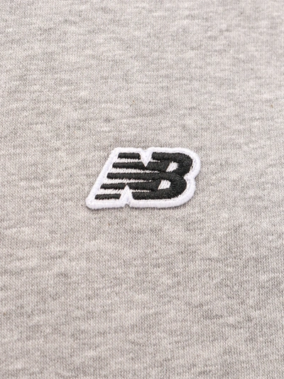 Shop New Balance Cotton Blend Sweatshirt With Logo