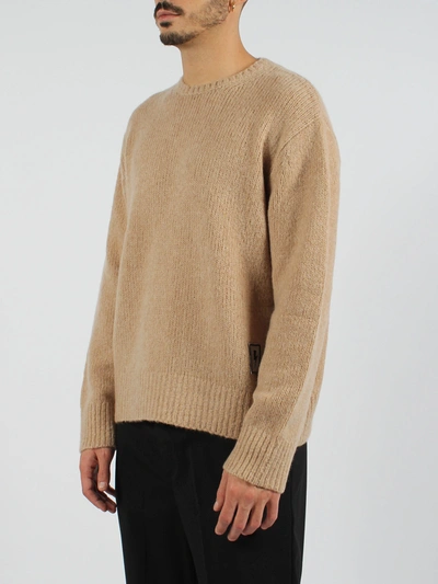 Shop Neil Barrett Thunderbolt Patch Sweater
