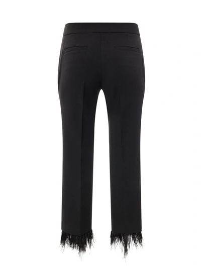 Shop Michael Kors Trouser With Feathers Detail