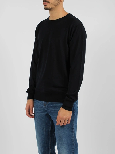 Shop Moreno Martinelli Wool Blend Crewneck Sweater