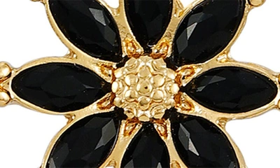 Shop T Tahari Imitation Pearl Drop Clip-on Earrings In Goldtone