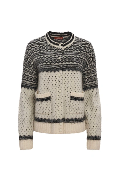 Shop Altuzarra 'forster' Sweater In Ivory Norwegian Fairisl