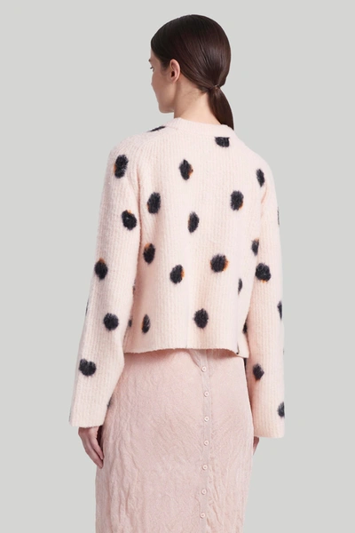 Shop Altuzarra 'whitmore' Sweater In Apple Blossom