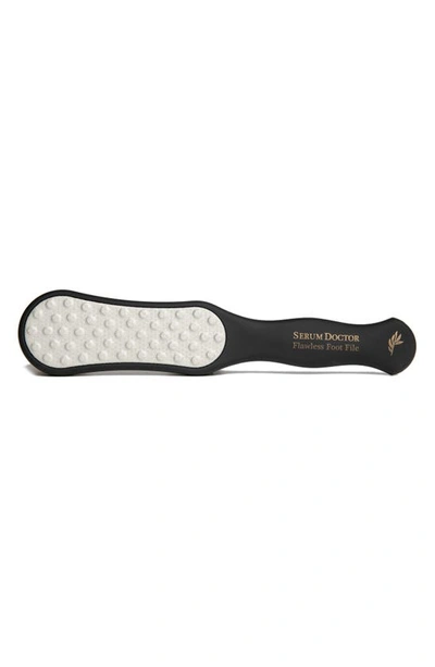 Shop Serum Doctor Flawless Foot File In Black