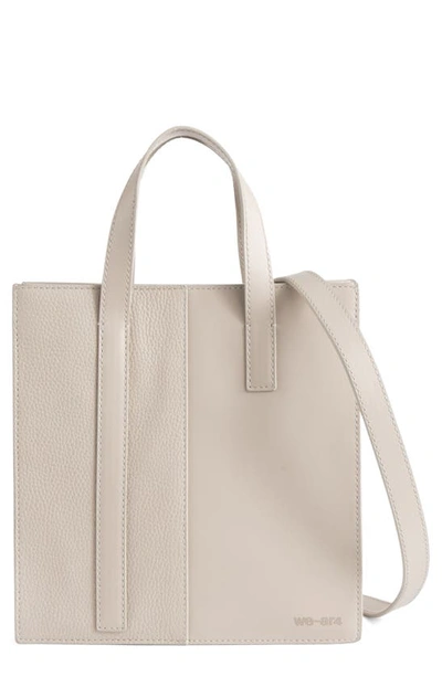 Shop We-ar4 The Bi Convertible Tote Bag In Light Sand