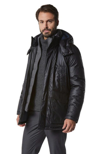 Shop Marc New York Oxley Insulated Parka In Steel
