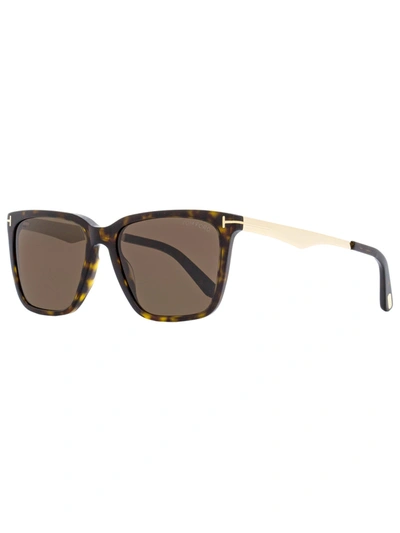 Tom Ford Garrett 54mm Polarized Square Sunglasses In Multi
