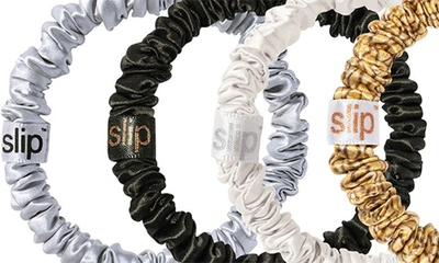 Shop Slip Medusa Nights Pure Silk Skinny Scrunchie Set