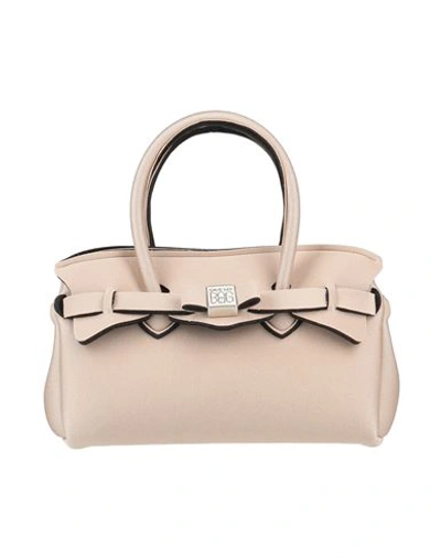 Shop Save My Bag Woman Handbag Beige Size - Peek (polyether - Ether - Ketone), Polyamide, Elastane