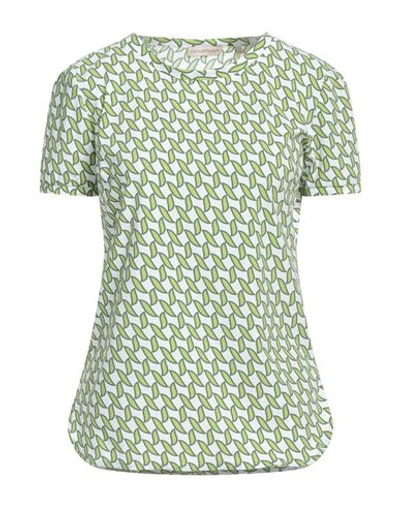 Shop Camicettasnob Woman T-shirt Green Size 10 Polyamide, Elastane