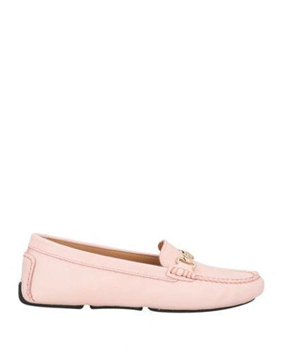 Shop Boemos Woman Loafers Pink Size 6 Soft Leather