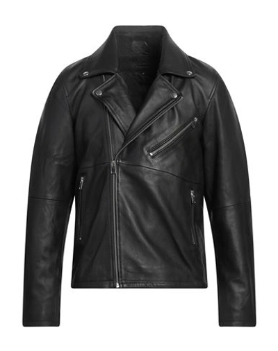 Shop Bolongaro Trevor Man Jacket Black Size L Sheepskin, Polyester