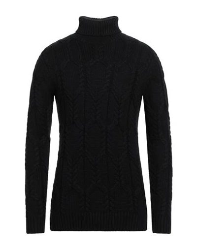 Shop Primo Emporio Man Turtleneck Black Size Xxl Acrylic, Wool