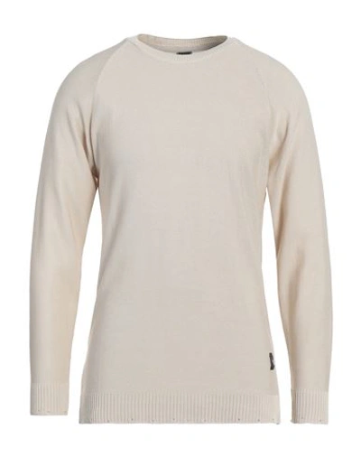 Why Not Brand Man Sweater Beige Size Xxl Textile Fibers In Beige