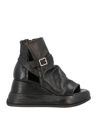 Shop A.s. 98 A. S.98 Woman Sandals Black Size 7 Soft Leather