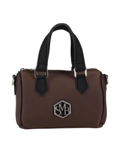 Shop Save My Bag Woman Handbag Cocoa Size - Polyamide, Elastane In Brown