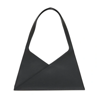 Shop Mm6 Maison Margiela Japanese 6 Shoulder Bag In Black