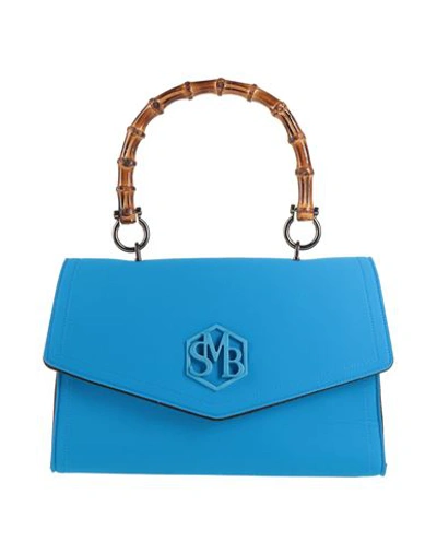 Shop Save My Bag Woman Handbag Azure Size - Polyamide, Elastane In Blue
