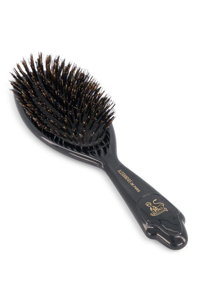 Shop Alexandre De Paris L'élégante Smoothing Hairbrush In Black