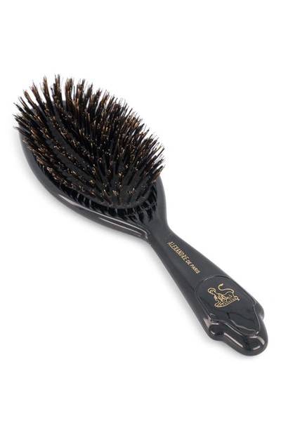 Alexandre De Paris L'élégante Smoothing Hairbrush In Black