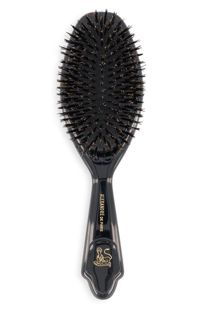 Shop Alexandre De Paris L'élégante Smoothing Hairbrush In Black
