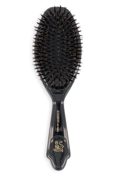 Alexandre De Paris L'élégante Smoothing Hairbrush In Black