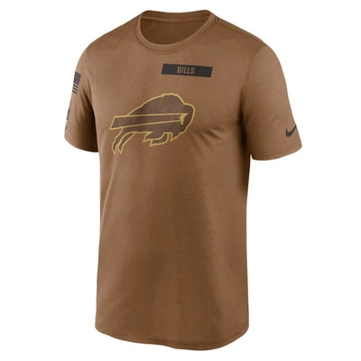 Shop Nike Brown Buffalo Bills 2023 Salute To Service Big & Tall Legend Performance T-shirt