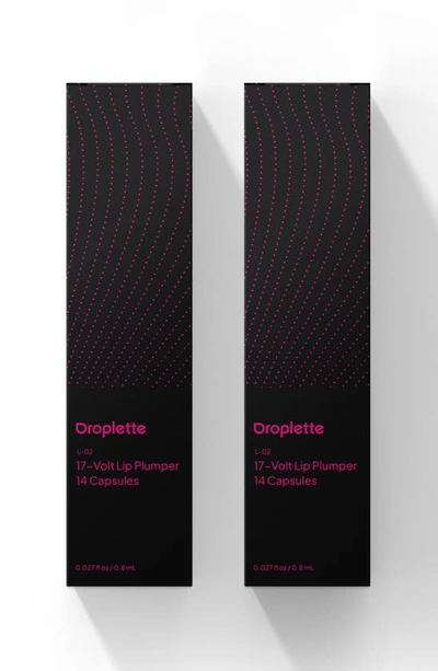 Shop Droplette 17-volt Lip Plumper Deluxe Refill Capsules