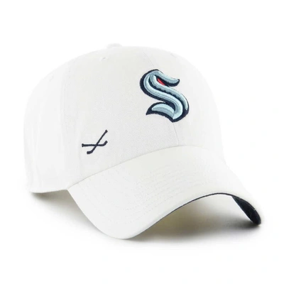 Shop 47 ' White Seattle Kraken Confetti Clean Up Adjustable Hat