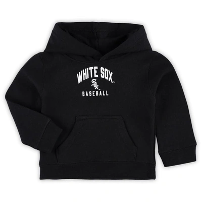 Shop Outerstuff Infant Black/heather Gray Chicago White Sox Play By Play Pullover Hoodie & Pants Set