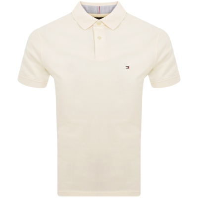 Shop Tommy Hilfiger Regular Fit 1985 Polo T Shirt White