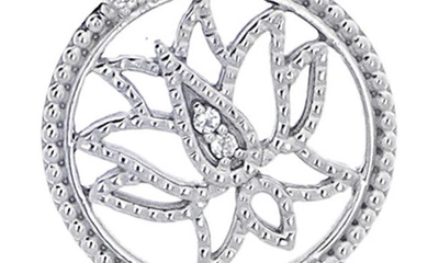 Shop Judith Ripka Little Jewels White Topaz Charm Bracelet In Silver/ White Topaz