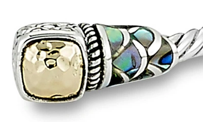 Samuel B. Sterling Silver Twist Cable Bracelet In Silver
