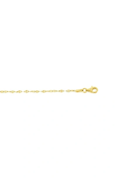 Shop Simona Mirror Chain Necklace In Gold