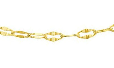Shop Simona Mirror Chain Necklace In Gold