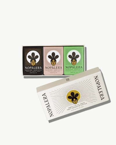 Nopalera Cactus Soap Mini Trio Set