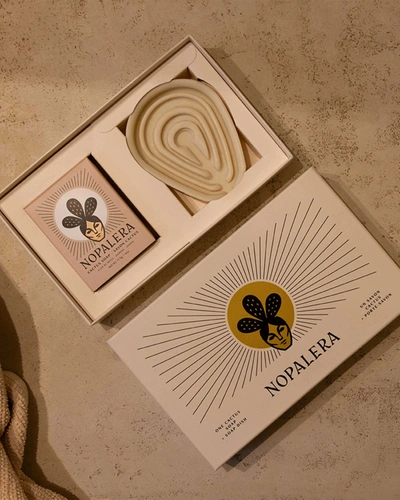 Nopalera Flor De Mayo + Soap Dish Set