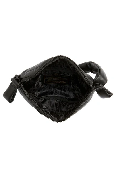 Shop Kurt Geiger Small Soho Leather Belt Bag In Black